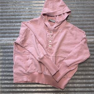 Pink Hooded Sweater